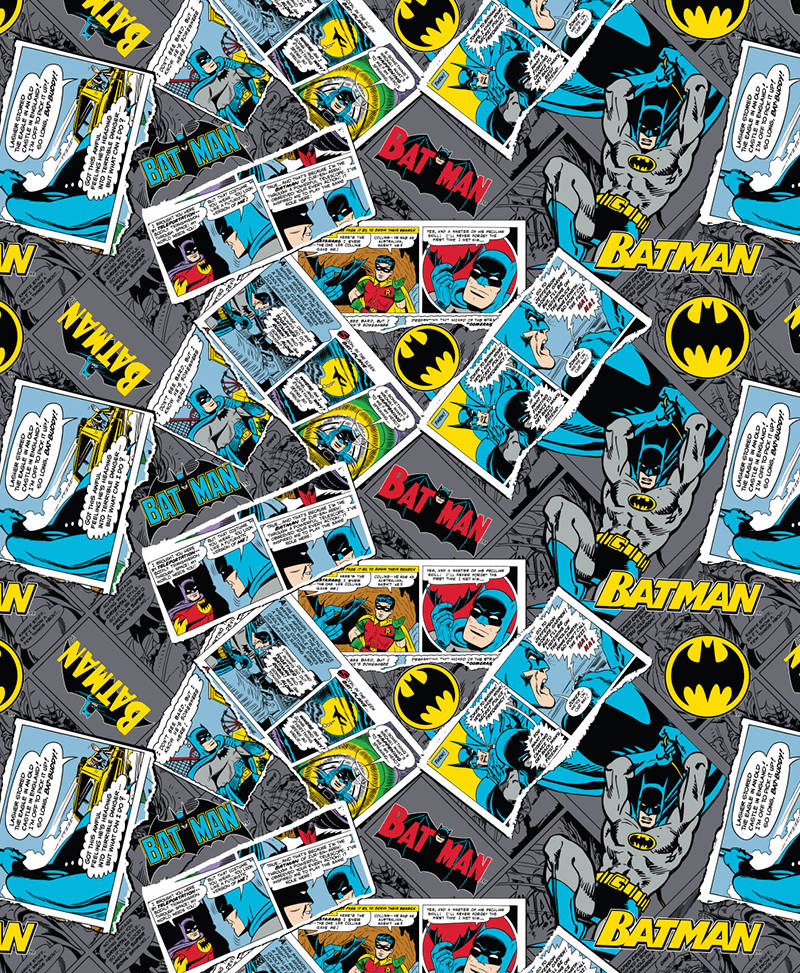 Craft Cotton Co - DC Comics - Batman Collage