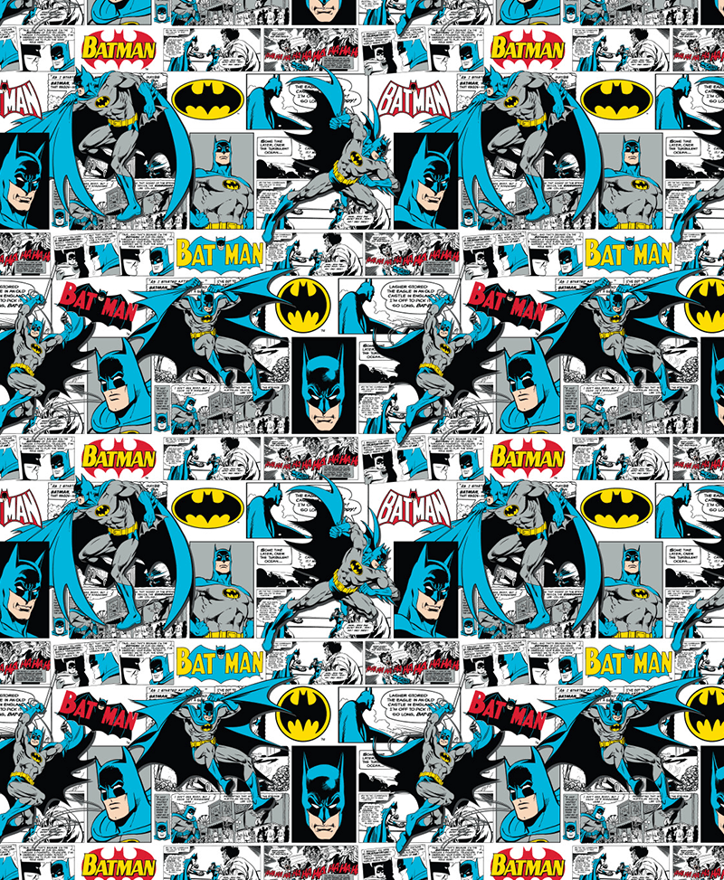 Craft Cotton Co - DC Comics - Batman Comic Strip