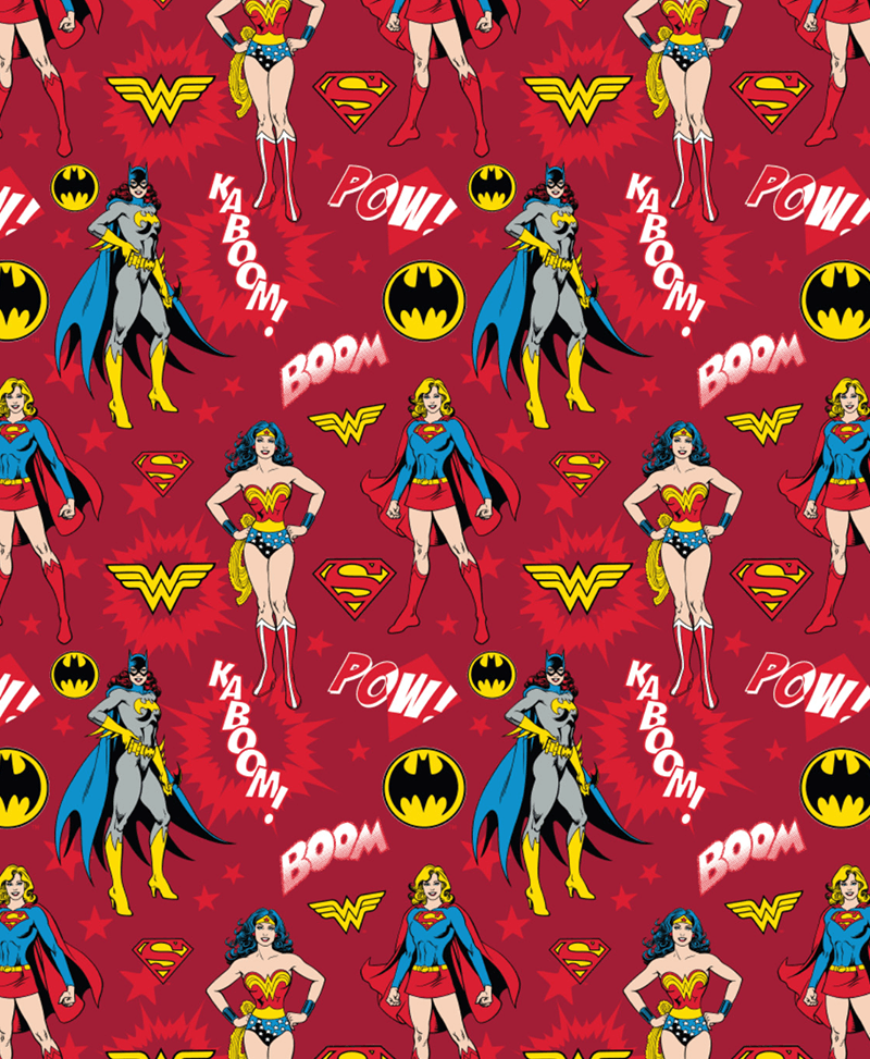 Craft Cotton Co - DC Comics - Girl Power