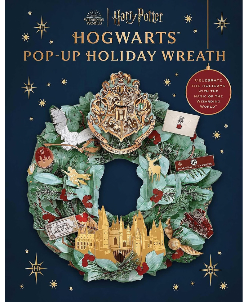 Harry Potter - Hogwarts Pop Up Holiday Wreath