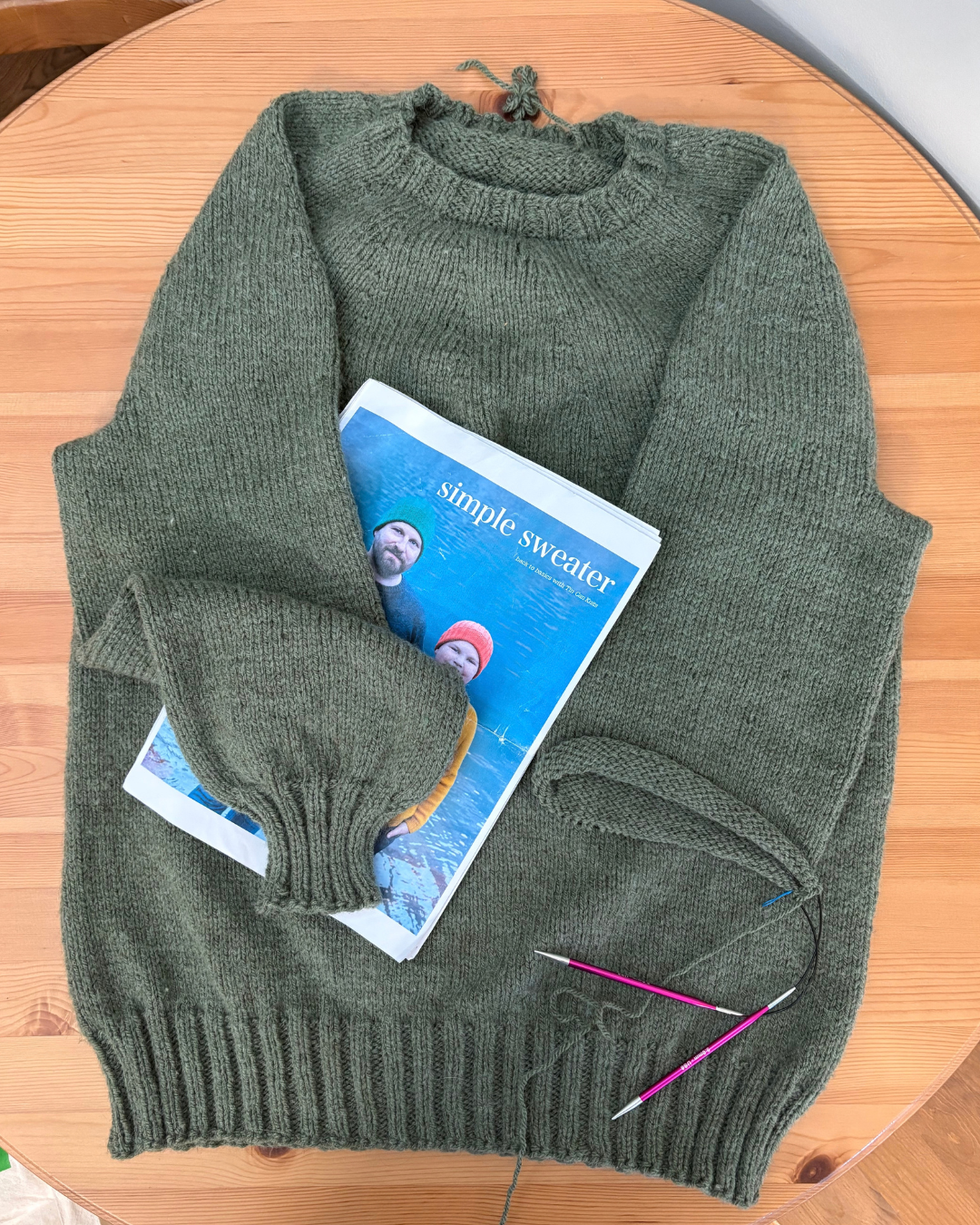 Knit Your First Sweater