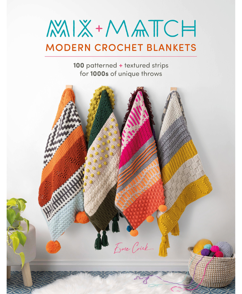 Mix & Match Modern Crochet Blankets (Book)