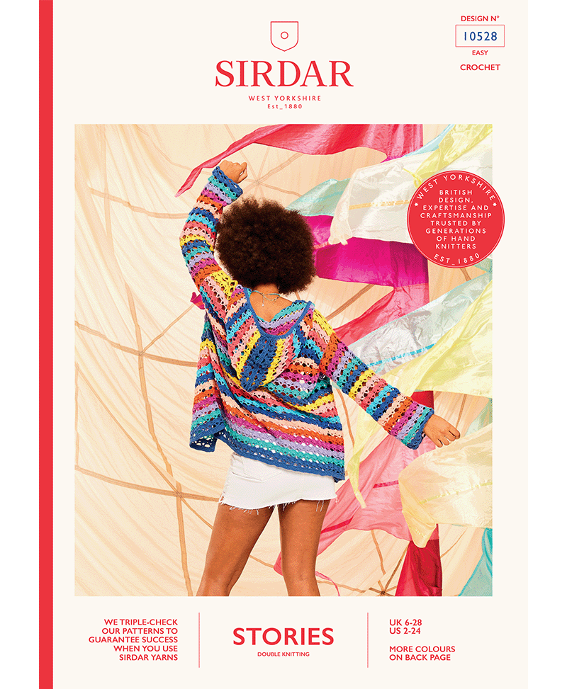 Sirdar 10528 Hoodstock Hoodie in Sirdar Stories DK