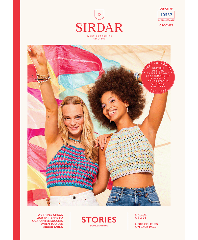 Sirdar 10532 With The Band Vest in Sirdar Stories DK (Download)