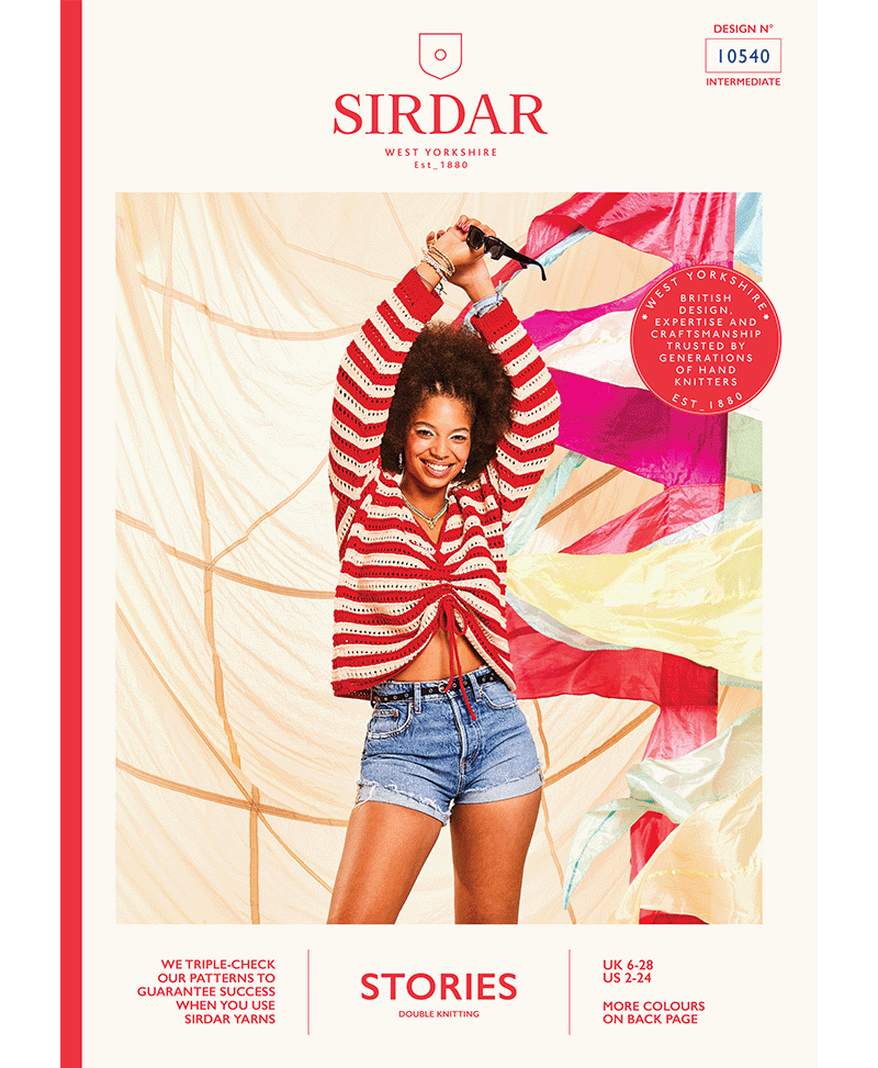 Sirdar 10540 Second Stage Sweater in Sirdar Stories DK