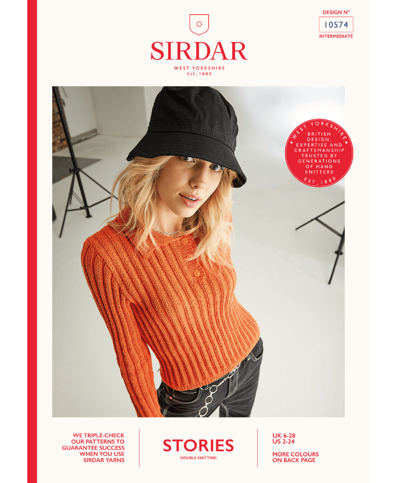 Sirdar 10574 Streetlights Sweater in Stories DK