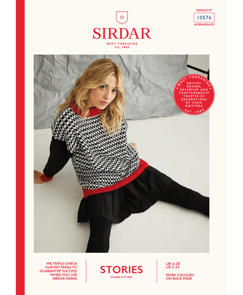 Sirdar 10576 Street Art Sweater in Stories DK