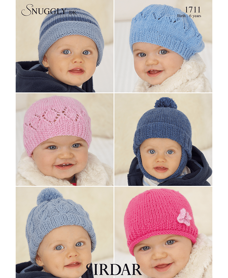 Sirdar 1711 Collection of Hats