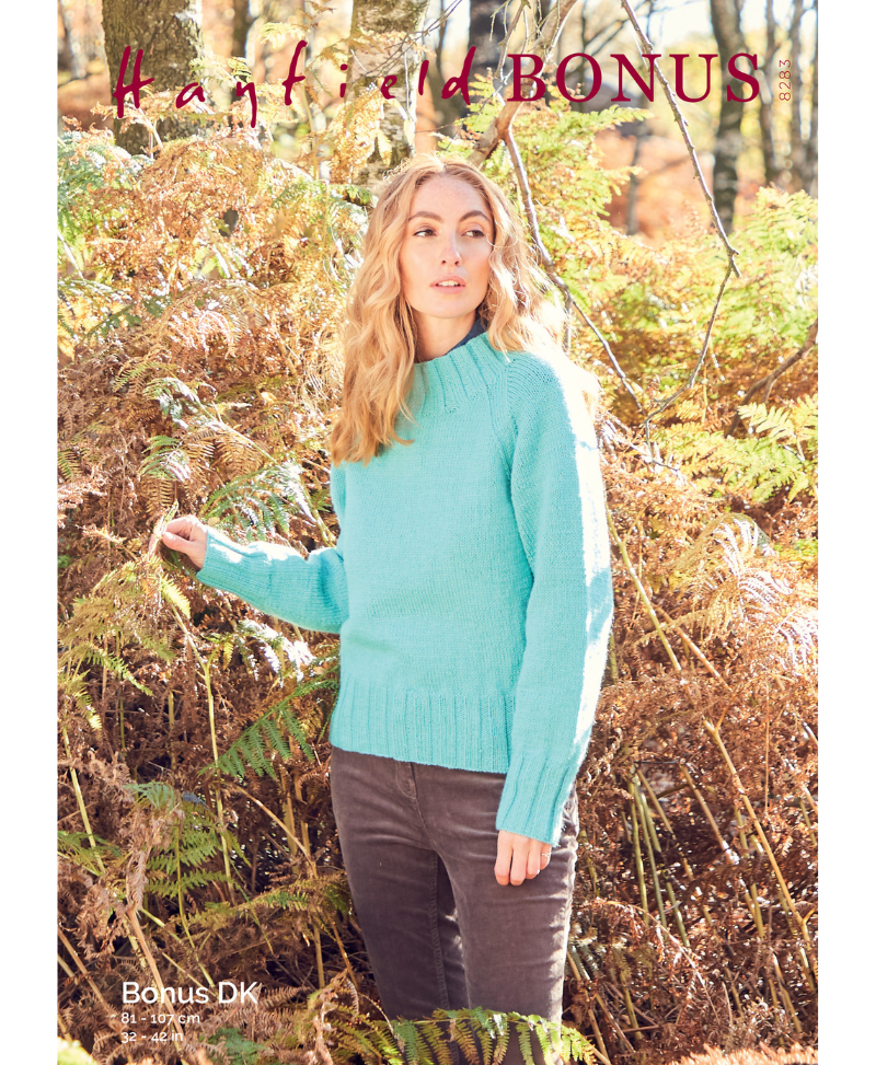Sirdar 8283 Sweater in Hayfield Bonus DK (Leaflet)