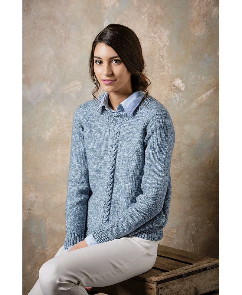 Stylecraft 9292 Sweater and Cardigan in Batik DK