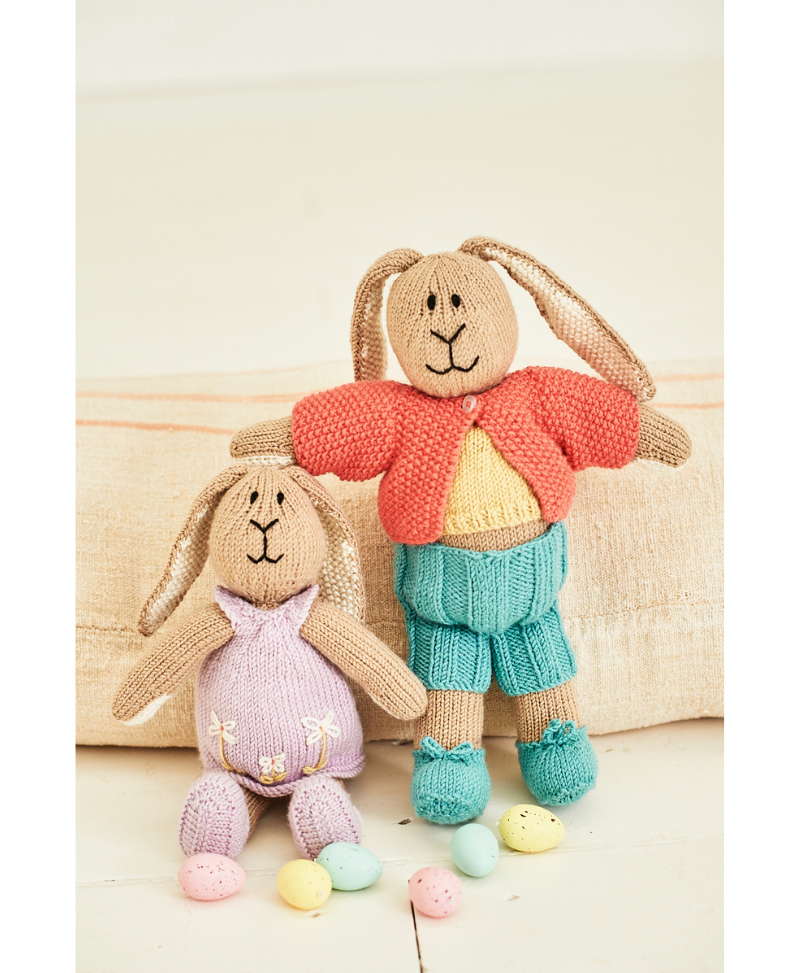 Stylecraft 9855 Bunnies & Jacket in Bambino DK