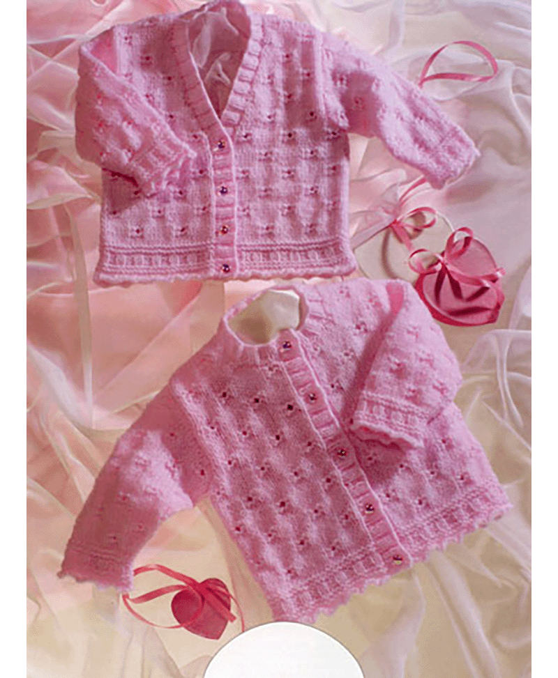 UKHKA 19 UK Hand Knit Assoc. Double Knit Cardigans