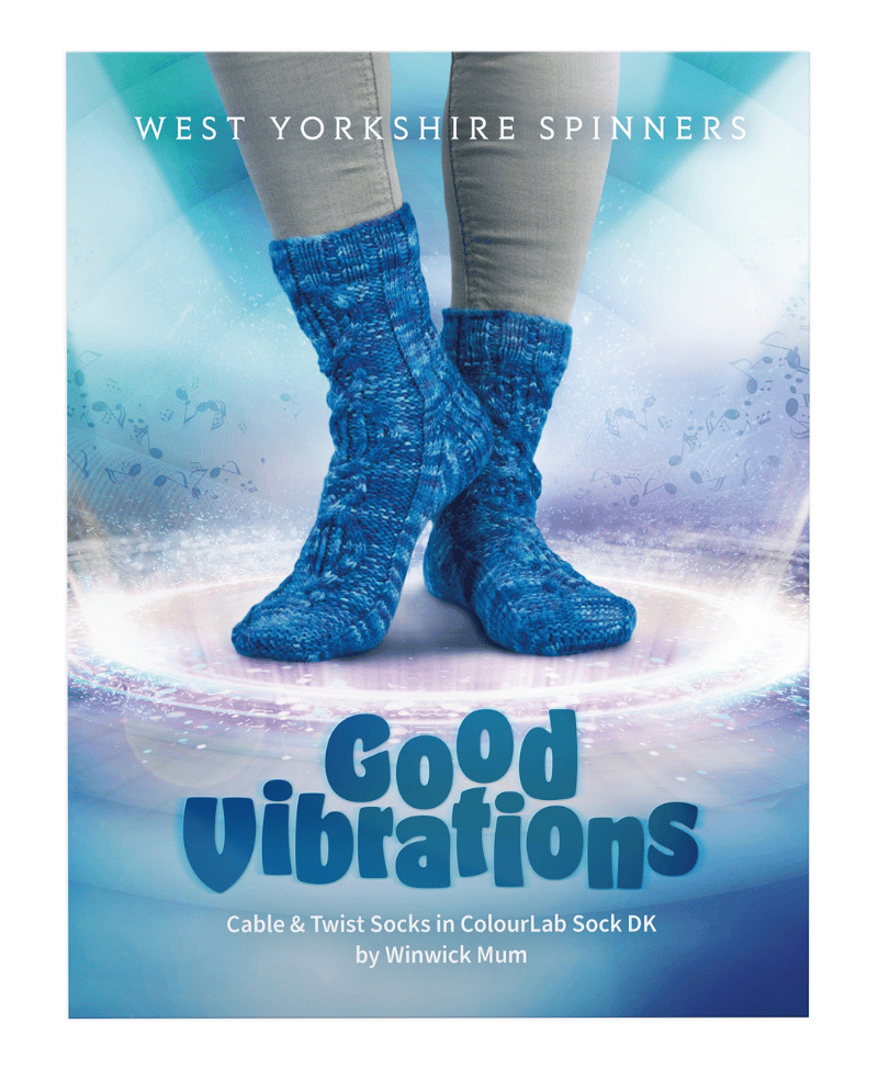 West Yorkshire Spinners Good Vibrations Socks in ColourLab Sock DK (Download)