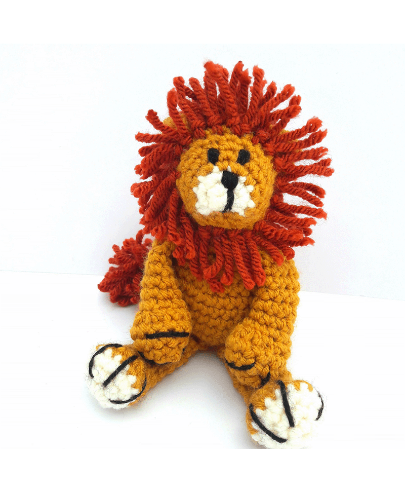 Wee Woolly Wonderfuls Baby Lion in Stylecraft Special Chunky