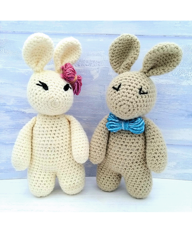 Wee Woolly Wonderfuls Wee Crochet Bunnies in Stylecraft Special Aran