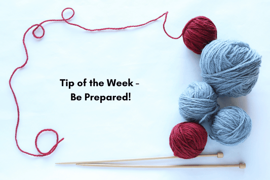 Tip of the Week: Be Prepared Before Starting Your Next Project with This Handy Checklist! 🧶✨