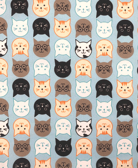 Craft Cotton Co - Animals Delight - Cats