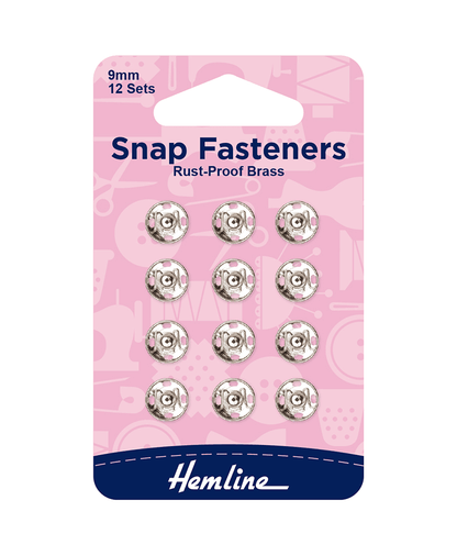 Hemline Snap Fasteners Sew-on