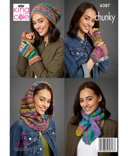 King Cole 6387 Accessories in Flair Chunky