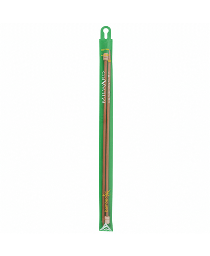 Milward Single Pointed Bamboo Knitting Needles 33cm