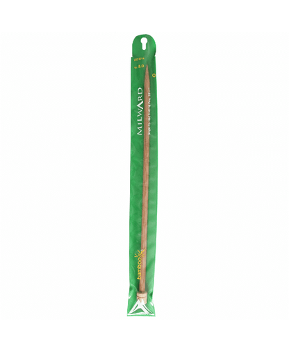Milward Single Pointed Bamboo Knitting Needles 33cm