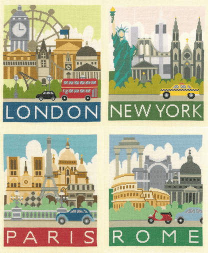 My Cross Stitch - Cityscapes