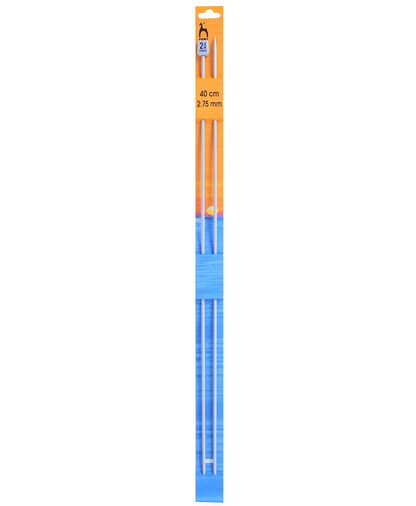 Pony Single Pointed Knitting Needles 40cm