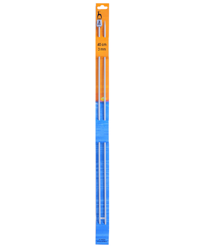 Pony Single Pointed Knitting Needles 40cm