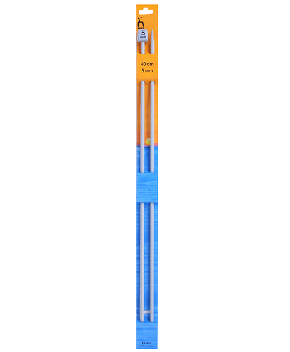 Pony Single Pointed Knitting Needles 40cm
