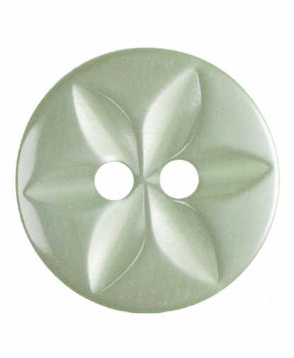 Round Star Buttons - Size 22 (14mm)