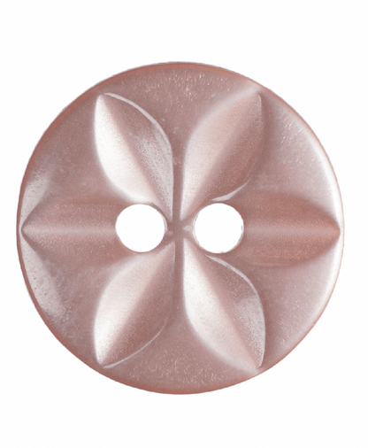 Round Star Buttons - Size 22 (14mm)