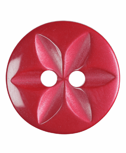 Round Star Buttons - Size 22 (14mm)