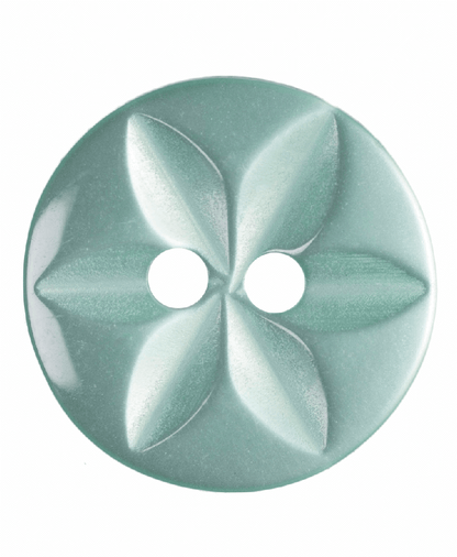 Round Star Buttons - Size 22 (14mm)