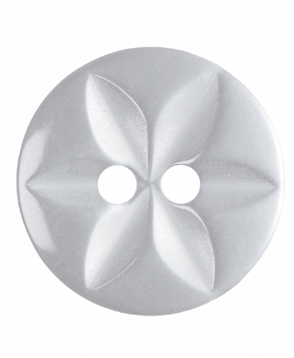 Round Star Buttons - Size 22 (14mm)