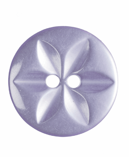 Round Star Buttons - Size 26 (16mm)