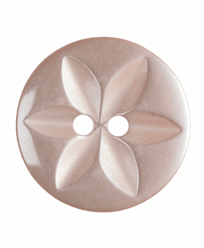 Round Star Buttons - Size 26 (16mm)