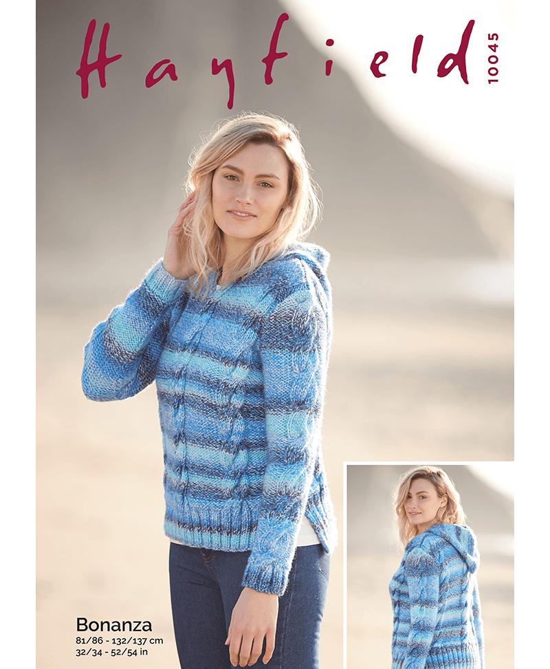 Sirdar 10045 Sweater in Hayfield Bonanza Chunky (Leaflet)