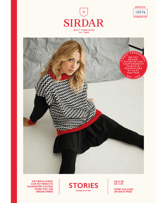 Sirdar 10576 Street Art Sweater in Stories DK