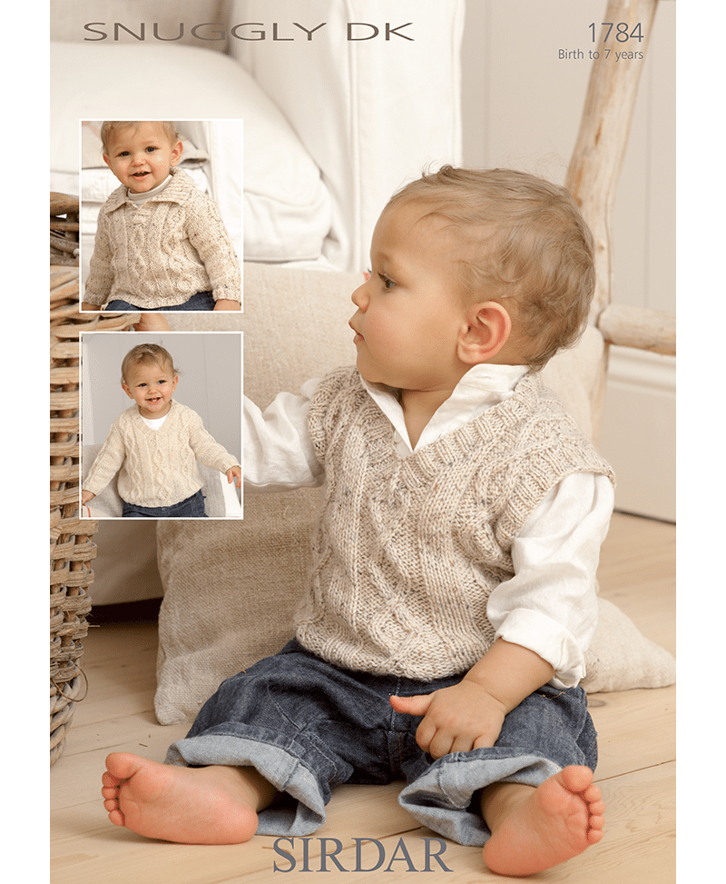 Sirdar 1784 Sweaters & Tank Top in Snuggly DK