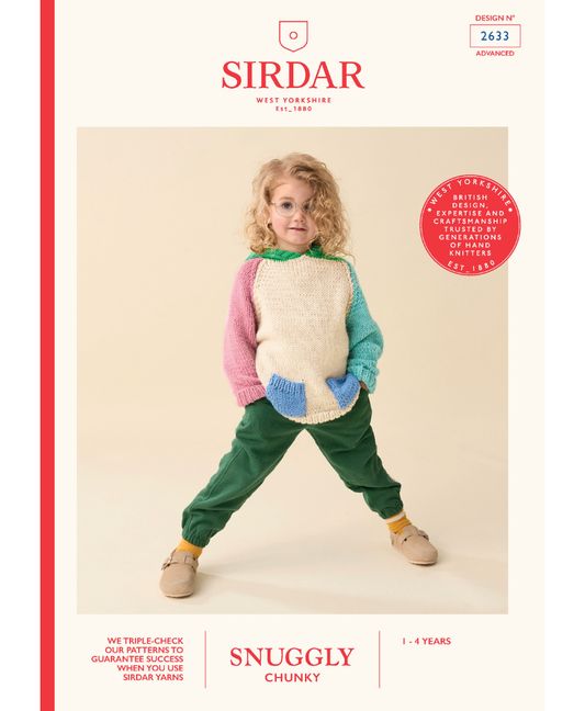 Sirdar 2633 Hygge Hoodie in Sirdar Snuggly Chunky