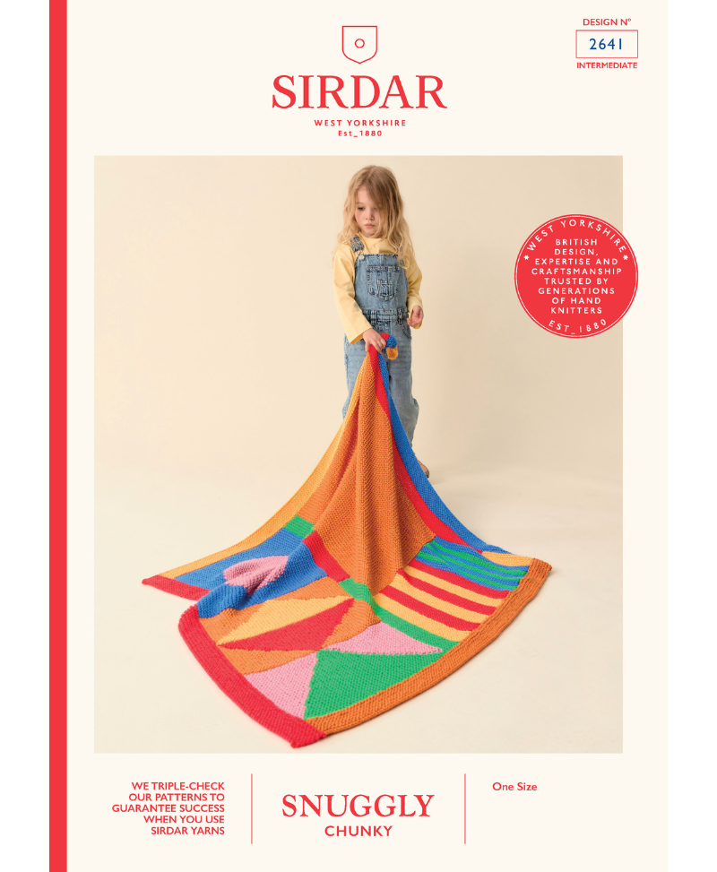 Sirdar 2641 Scandi Shapes Blanket in Sirdar Snuggly Chunky