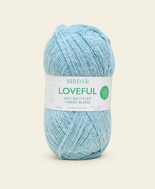 Sirdar Loveful 100% Recycled Tweed Blend DK