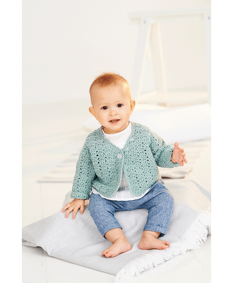 Stylecraft 9532 Crochet Cardigans in Bambino DK