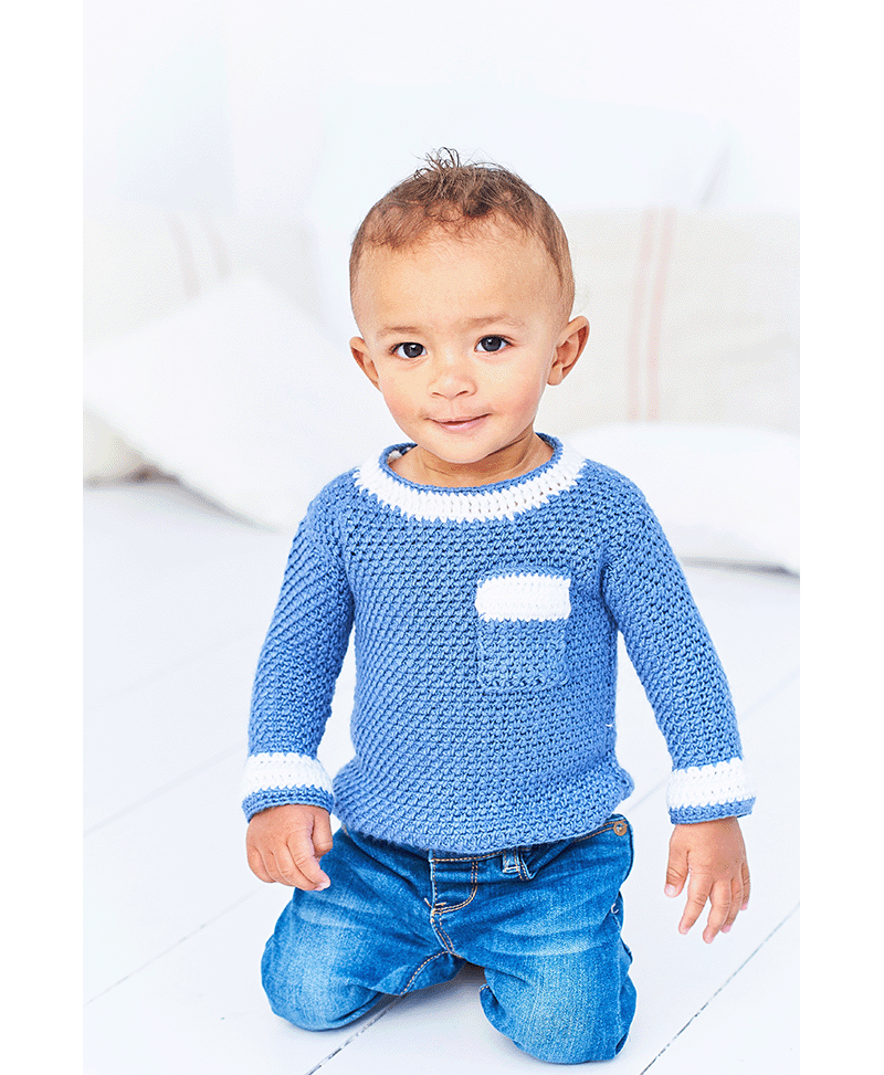 Stylecraft 9609 Crochet Sweater & Tunic in Bambino DK