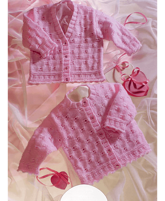 UKHKA 19 UK Hand Knit Assoc. Double Knit Cardigans