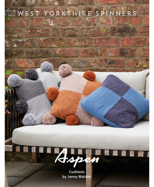 West Yorkshire Spinners Aspen Cushions in ColourLab Aran (Download)