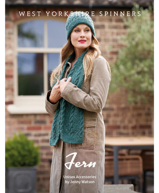 West Yorkshire Spinners Fern Unisex Accessories in ColourLab Aran (Download)