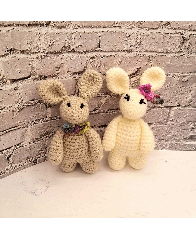 Wee Woolly Wonderfuls Baby Bunny in Stylecraft Special Aran