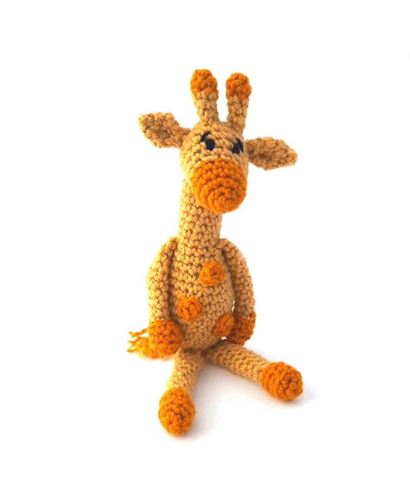 Wee Woolly Wonderfuls Baby Giraffe in Stylecraft Special Chunky