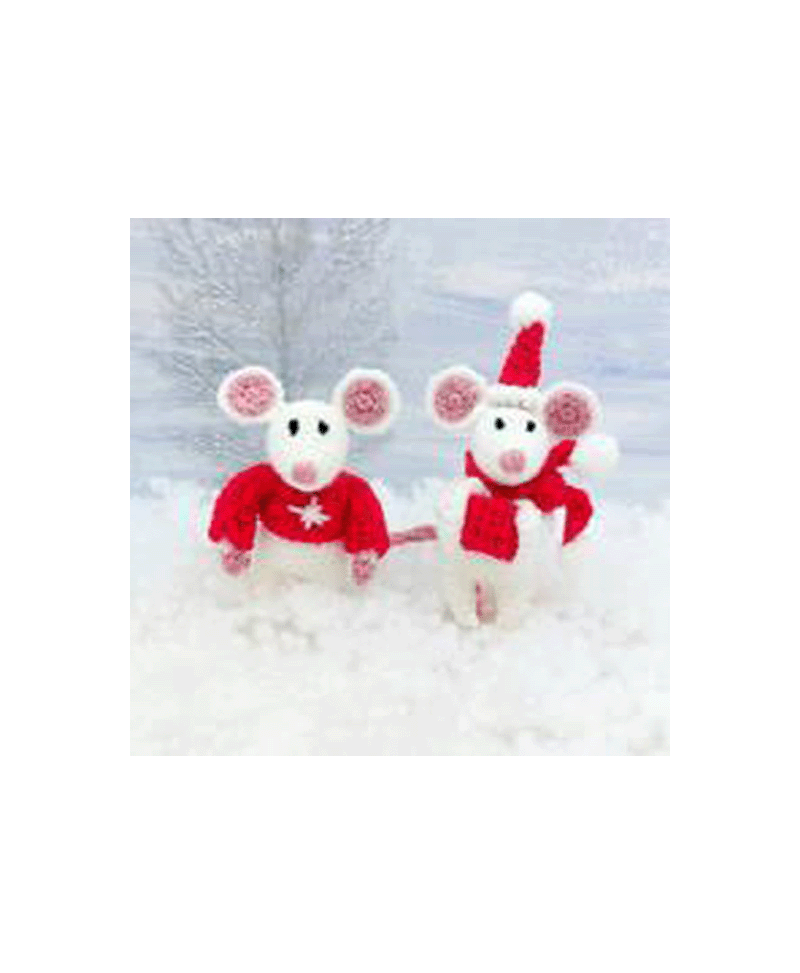 Wee Woolly Wonderfuls Baby Mice in Stylecraft Special Aran